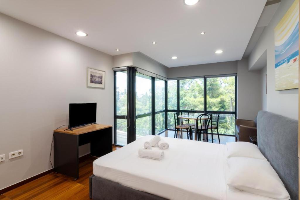 Arditou Akropolis Apartments-Suites Atény Exteriér fotografie
